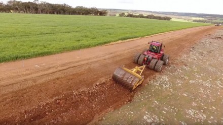 Rocks being removed to make way for farming. YouTube