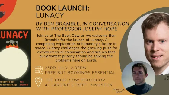 book launch flyer