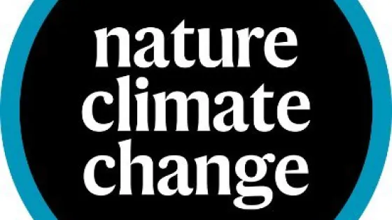 logo of nature climate change