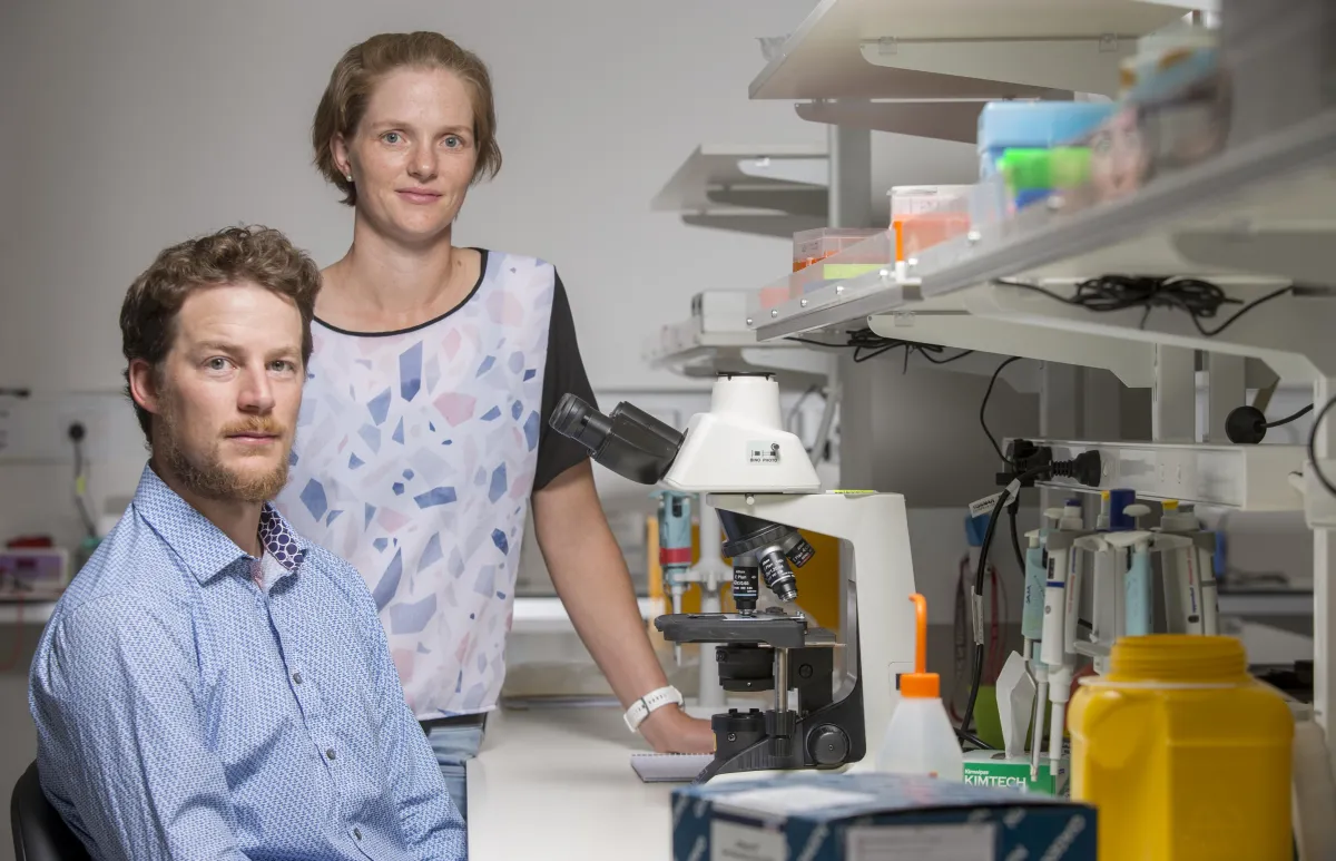 Dr Benjamin Scheele and Dr Claire Foster