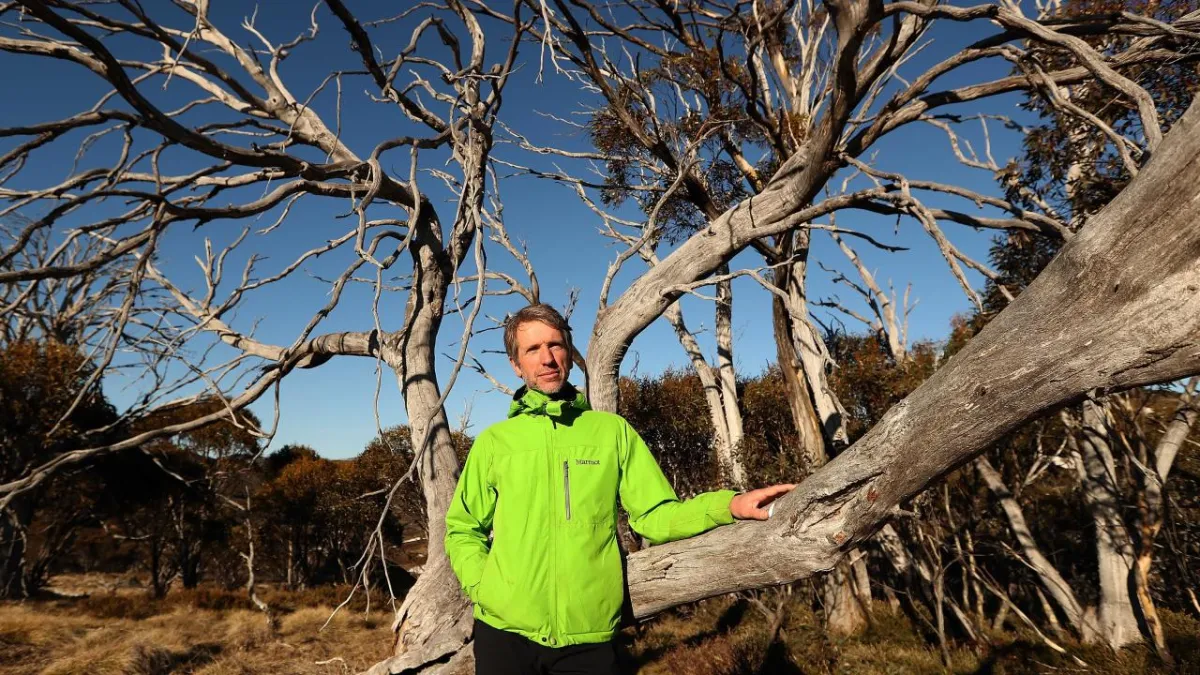 ANU environmental researcher Matthew Brookhouse.