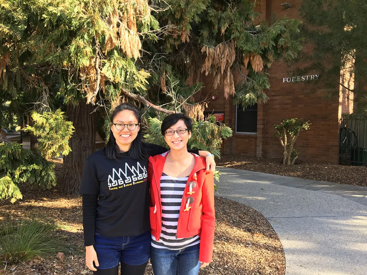 Jia Yi Chew and Karen Khoo