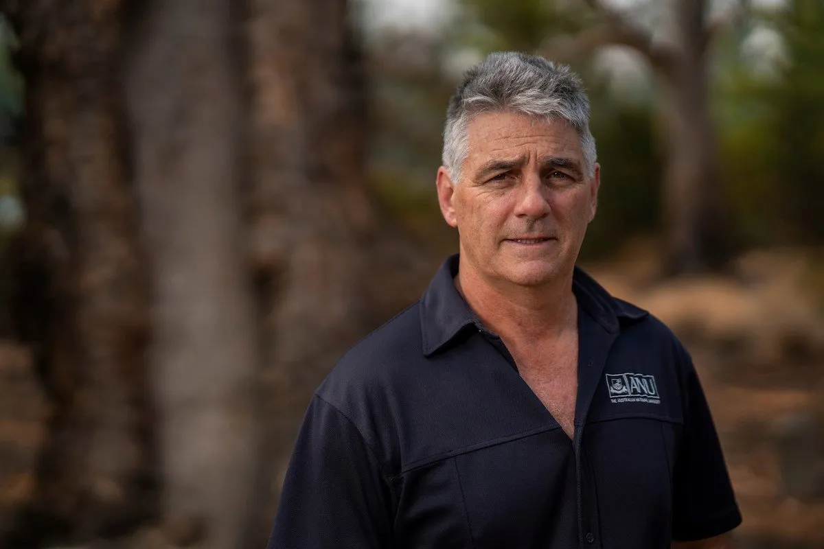 Portrait of David Lindenmayer looking at the camera.