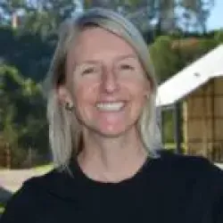 Susan orgill looks at camera