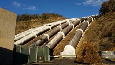 Snowy Hydro's Tumut 3 PSH project: Image, Jamie Pittock ANU