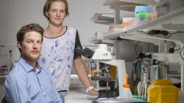 Dr Benjamin Scheele and Dr Claire Foster